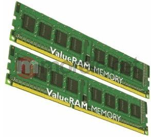 Pamięć Kingston ValueRAM, DDR3, 4 GB, 1333MHz, CL9 (KVR1333D3S8N9K2/4G) 1