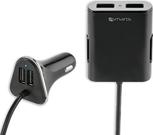 Ładowarka 4smarts MP464459 4x USB-A 2.4 A  (4S464459) 1