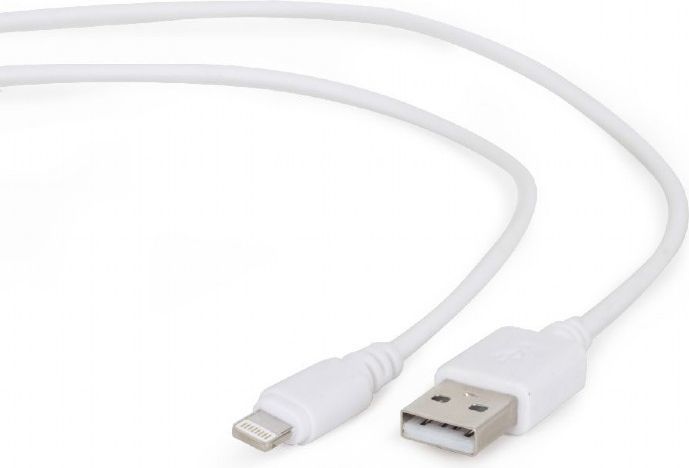 Kabel USB Gembird Lightning, 3m, biały (CC-USB2-AMLM-W-10) 1