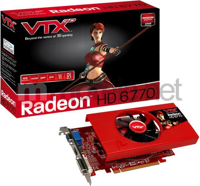 Karta graficzna TUL VTX3D Radeon HD6770 1GB (471250502-8729) 1