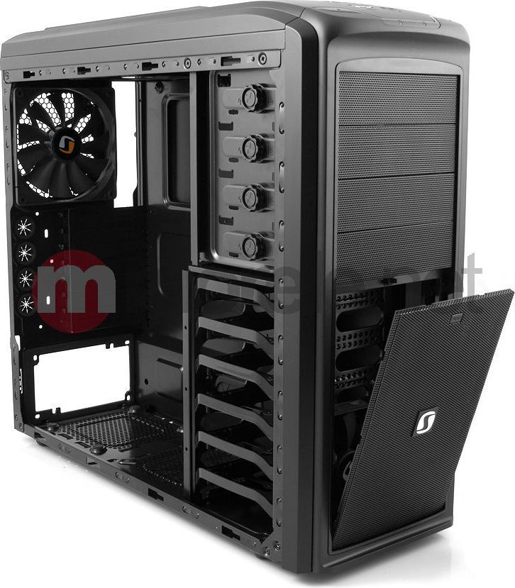 Obudowa SilentiumPC Regnum L50 Pure Black 2xUSB3.0 ATX/SSD ready/2x120mm +140 mm bez zasilacza 5