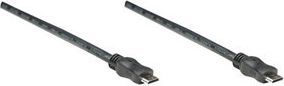 Kabel Manhattan HDMI Mini - HDMI Mini 3m czarny (305037) 1
