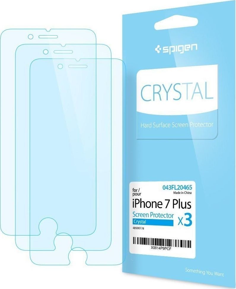 Spigen FOLIA OCHRONNA SPIGEN FILM CRYSTAL IPHONE 7/8 PLUS 1
