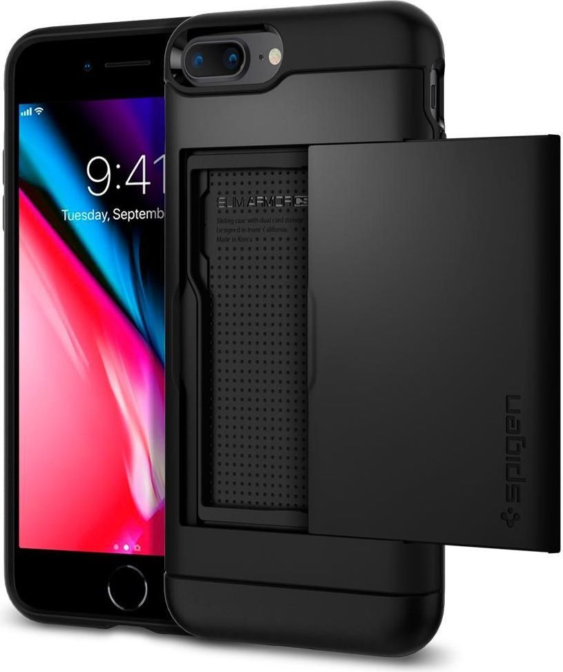 Spigen Slim Armor CS iPhone 7/8 Plus Black 1