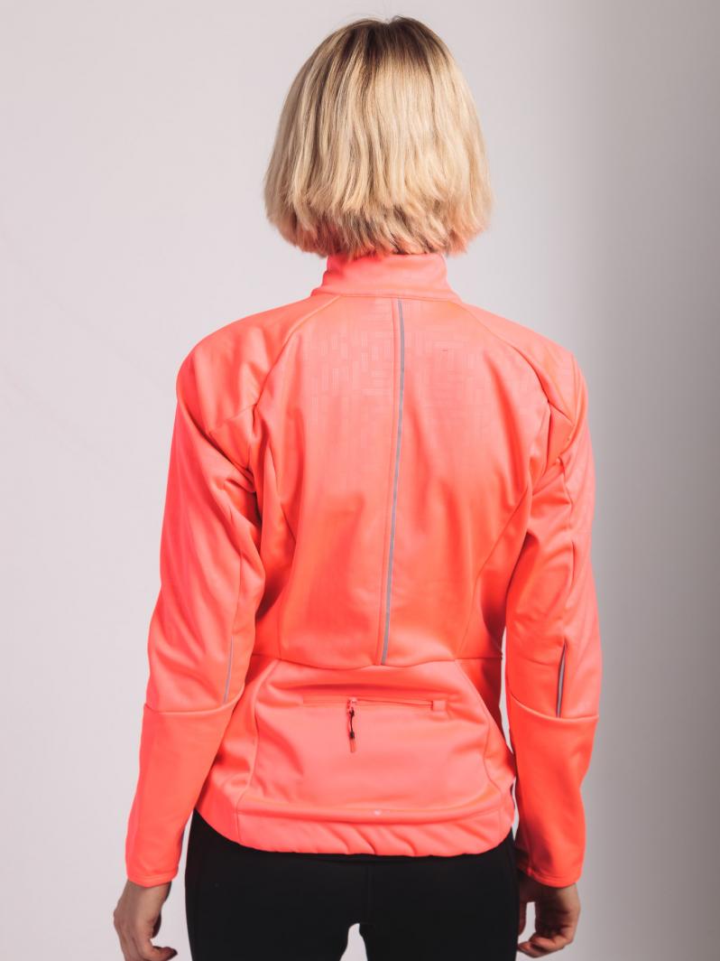 Craft Kurtka rowerowa Rime Jacket czerwona r. S (1905444 801000