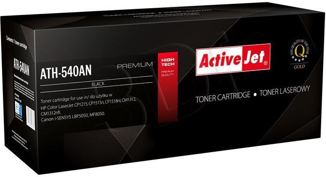 Toner Activejet toner ATH-540AN / CB540A nr 125A (black) 1