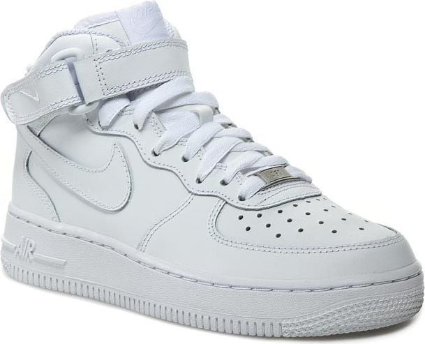 Nike buty damskie Air Force 1 Mid Gs białe 38.5 (314195-113) -