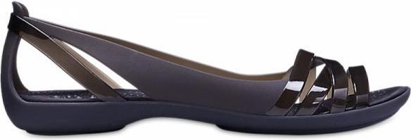 Crocs Sandały damskie Isabella Huarache Flat czarne 36/37