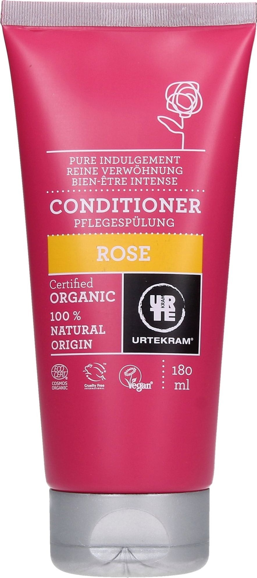 Urtekram Odżywka do Włosów z Różą 180 ml 1