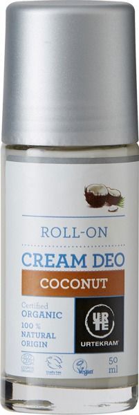 Urtekram Kremowy dezodorant roll-on Kokos (5765228837900) 1