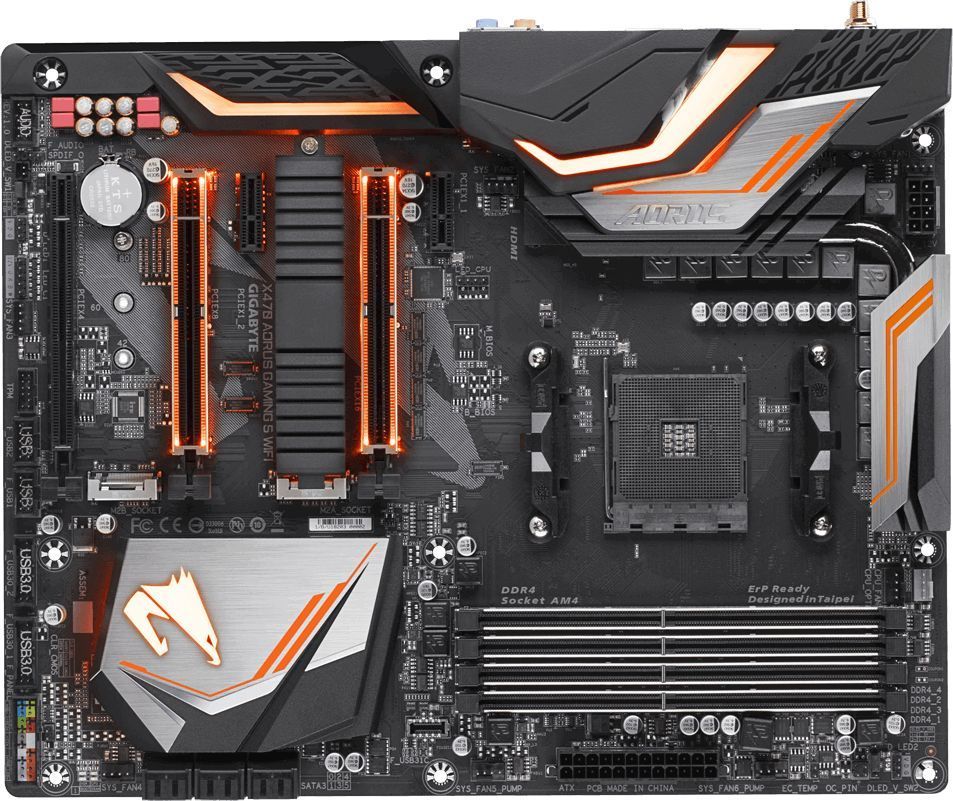Gigabyte X470 AORUS GAMING 5 WIFI - Płyta główna - Morele.net