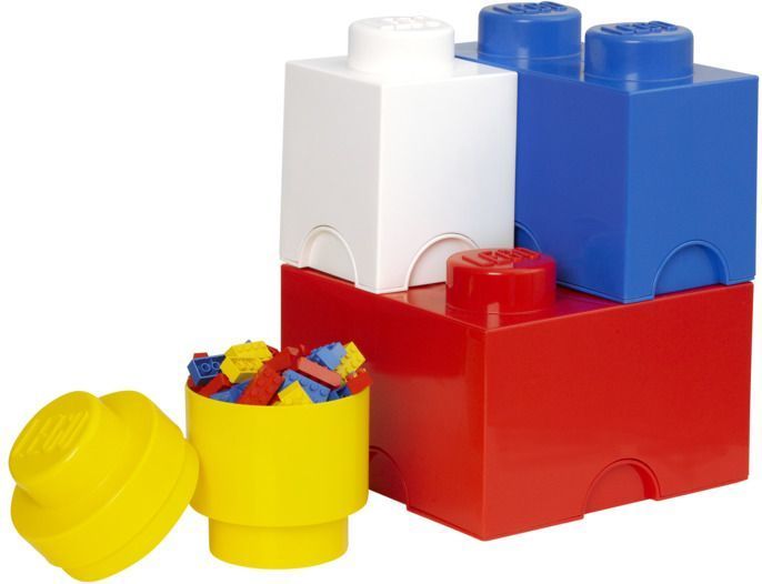 LEGO Room Copenhagen Storage Multi pack bunt 4x 1