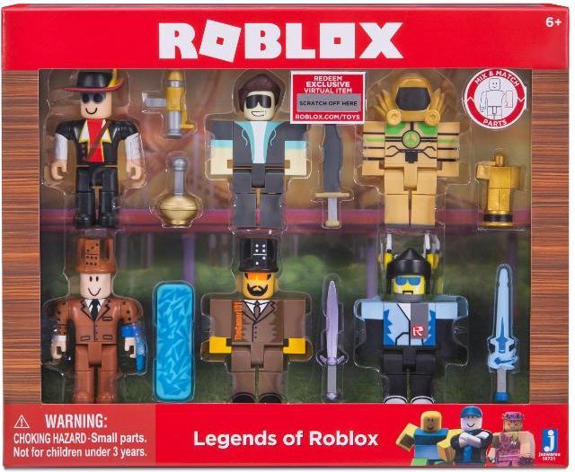 Tm Toys Roblox 6 Figurek Legendy Roblox W Hulahop Pl - tm toys roblox