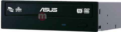 Napęd Asus Drive DVD -/+RW, E-Green 24x (Black Panel), SATA, BULK (DRW-24B5ST/BLK/B/AS) 1