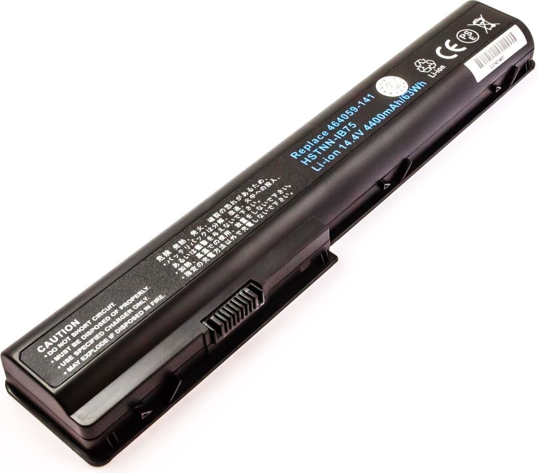 Bateria MicroBattery 14.4V 5.2Ah do HP (464059-121) 1