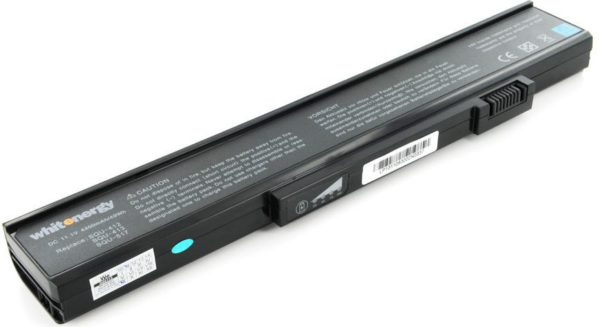 Bateria Whitenergy bateria Gateway SQU-412 11.1V Li-Ion 4400mAh 7265 1