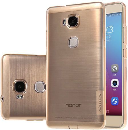 Nillkin ETUI NILLKIN NATURE SILIKON 0.6MM Huawei Honor 5X Brown 1