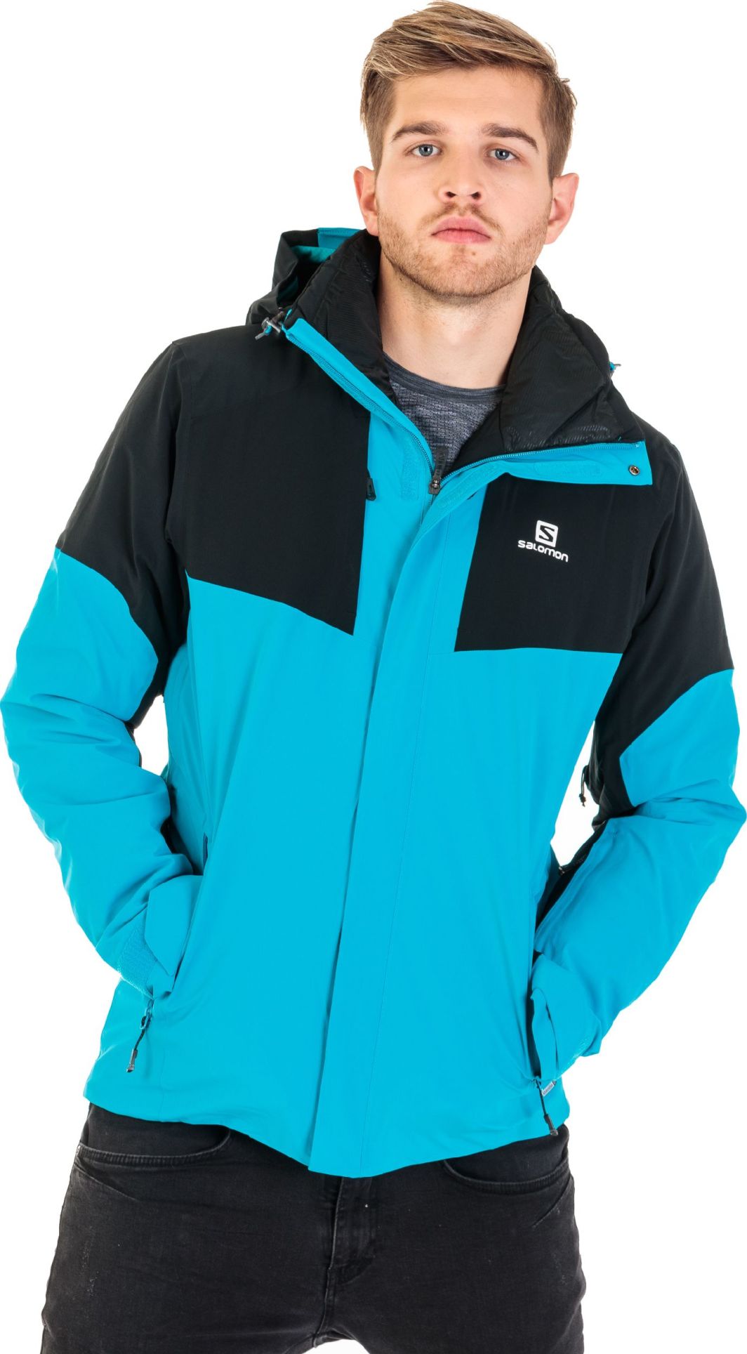 Salomon Kurtka narciarska męska Icerocket Hawaiian Surf kurtka narciarska męska salomon icerocket