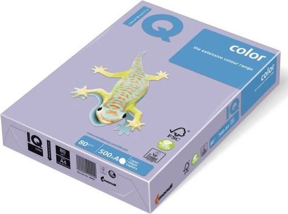 Mondi Papier ksero IQ Color A3 80g lawendowy 500 arkuszy 1