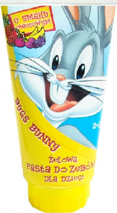 Looney Tunes Looney Bugs Bunny 50ml owocowa pasta do zębów 1