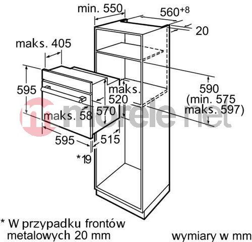 Духовой шкаф bosch hbg42r450e