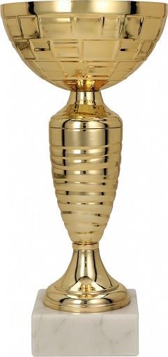  Victoria Sport Puchar metalowy złoty 8312H 1