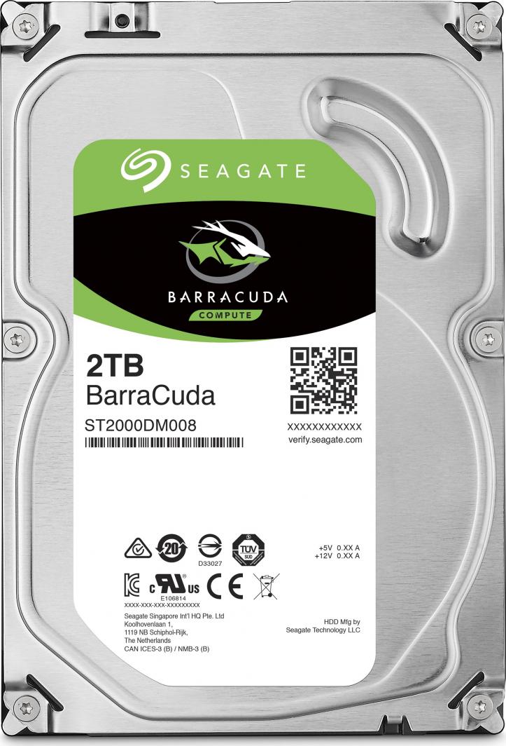 Seagate BarraCuda 2TB 3.5