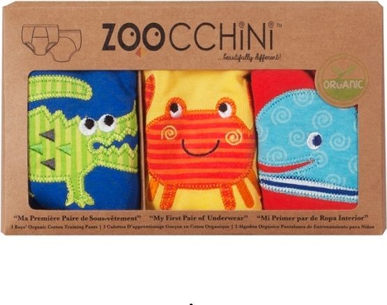 Zoocchini Majtki Treningowe Boy 2-3 lata. Ocean 1