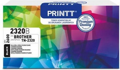 Toner NTT System Toner PRINTT do BROTHER NTB2320B (Black) (TN-2320) 2600 str. 1