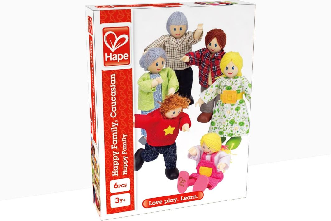 Figurka Hape Doll Family Light Skin Color 1