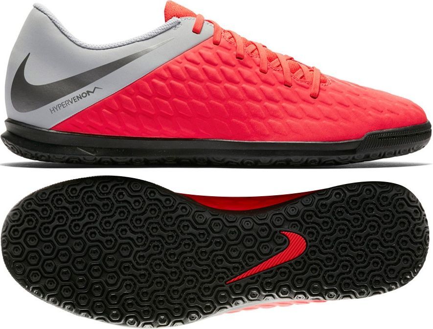Nike Buty piłkarskie JR Hypervenom PhantomX 3 Club IC Buty Halowe Nike JR Hypervenom PhantomX 3 Club 29.5
