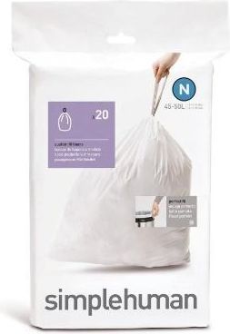Simplehuman Worki na śmieci 45L 20szt. (CW0174) 1