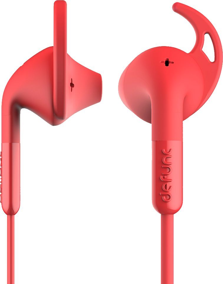Słuchawki DeFunc Earbud PLUS Sport czerwone 1