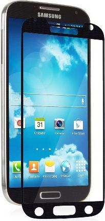 Moshi Moshi Ivisor Xt - Przezroczysta Folia Ochronna Full Face Samsung Galaxy S4 (czarny) 1