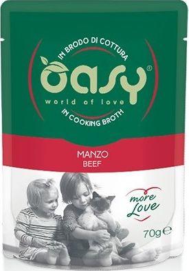 Oasy Karma mokra More Love Wołowina saszetka 70g 1