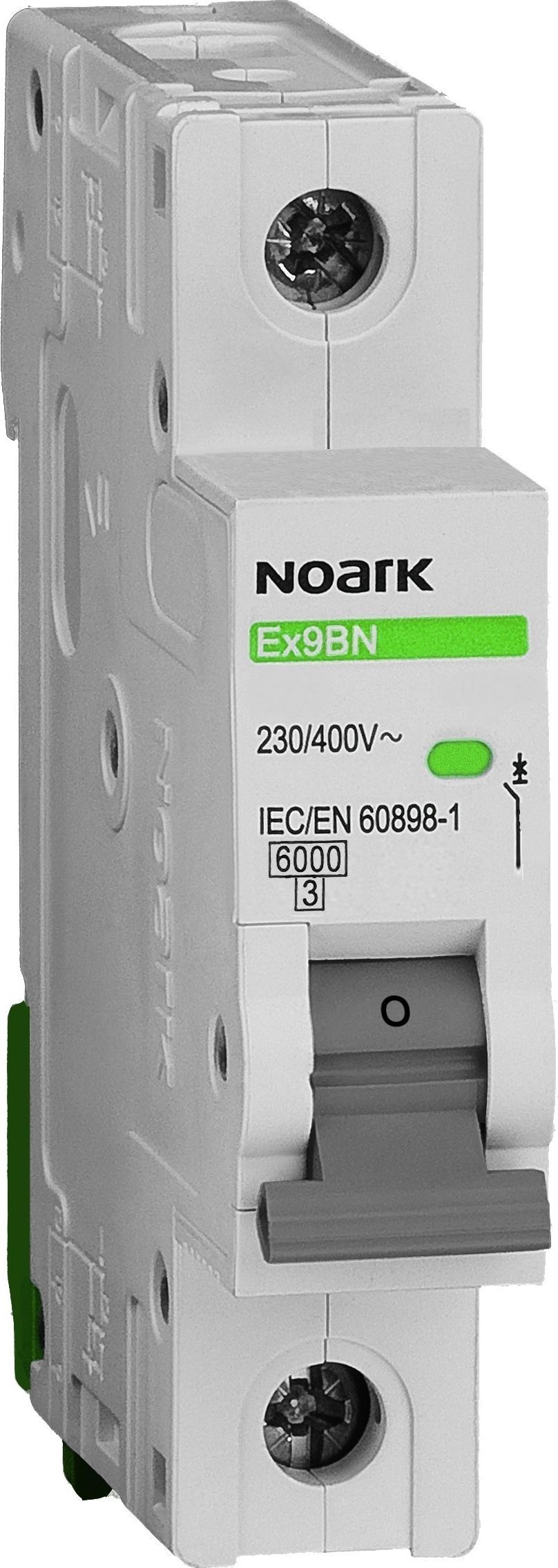 Noark Ex9BN 1P B16 Wyłącznik nadprądowy 6 kA, charakterystyka B, 16 A, 1-biegunowy NE100008 1