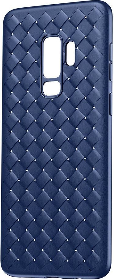 Baseus Baseus BV Weaving Case designerskie żelowe etui pokrowiec Samsung Galaxy S9 Plus G965 niebieski (WISAS9P-BV15) 1