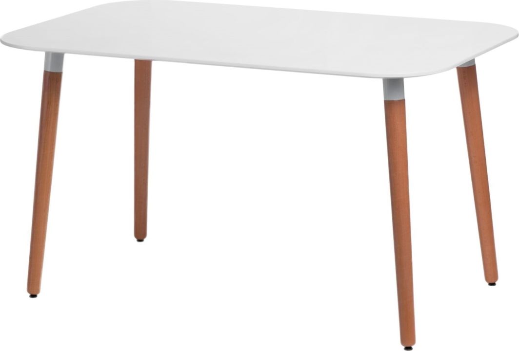 D2 Design Stół Copine blat biały 130x80 cm 1