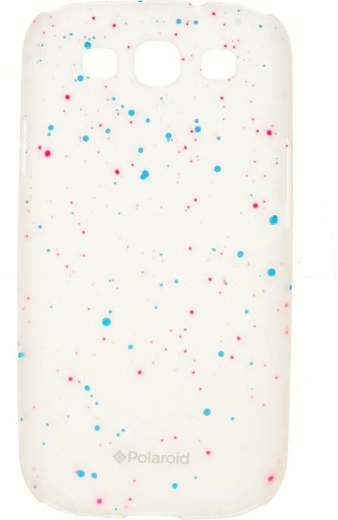 Polaroid Etui Polaroid hard Samsung S3 Glow in dark niebieskie kropki 1