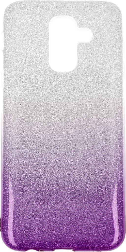 Etui glitter SAMSUNG A6 fioletowe 1