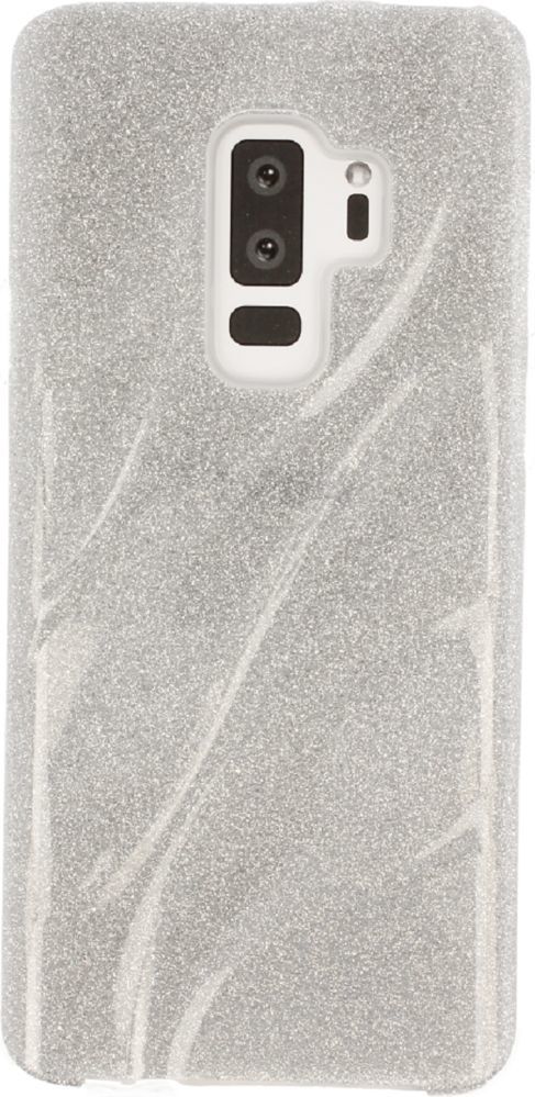 Etui Wave glitter SAMSUNG S9+ srebrne 1