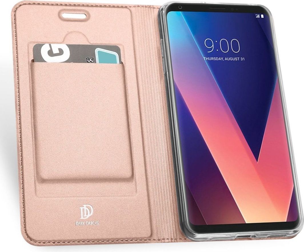 Dux Ducis Etui Dux Ducis skin leather LG G7 jasno różowe 1