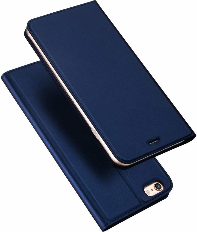 Dux Ducis Etui skin leather iPhone 6+/6S+ granatowe 1