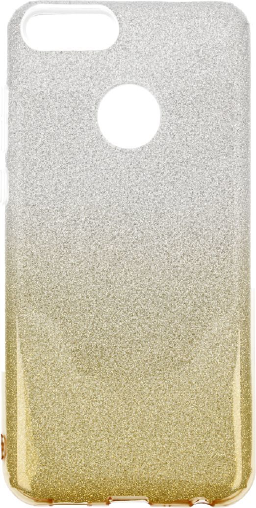 Etui Glitter Huawei P Smart srebrno-złote 1