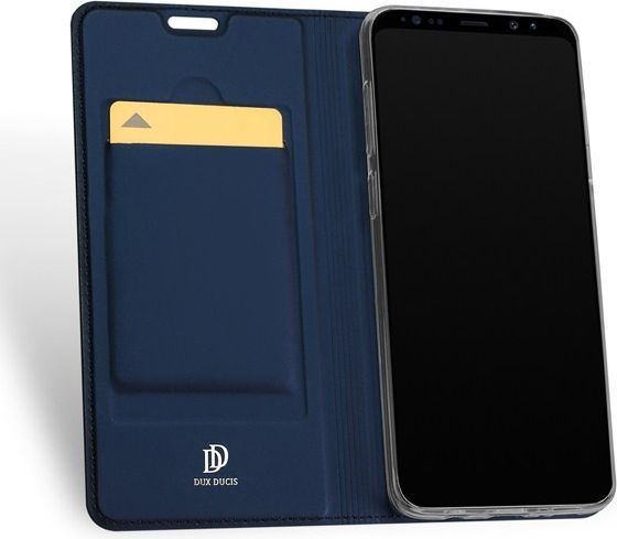 Dux Ducis Etui skin leather Galaxy S9+ granatowe 1