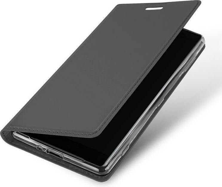 Dux Ducis Etui Dux Ducis skin leather HUAWEI Y5 2018 szare 1