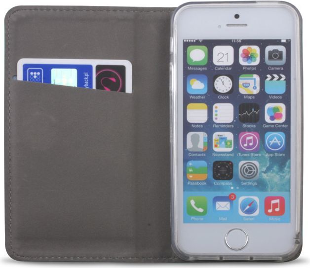 Etui Flip Magnet LENOVO K5 złoty 1