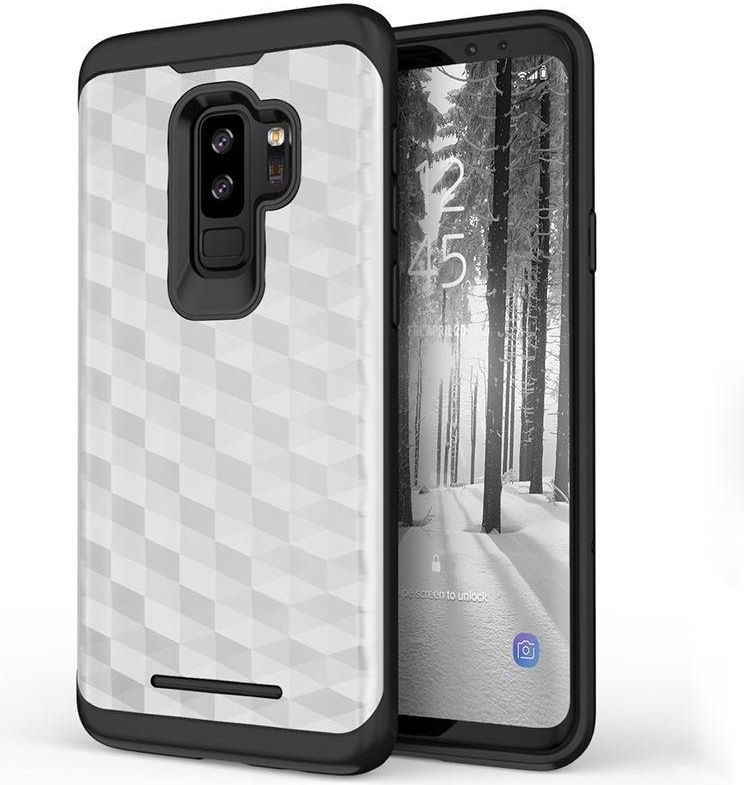 Zizo Zizo Click Prism Series Case - Etui Samsung Galaxy S9+ (Silver/Black) 1