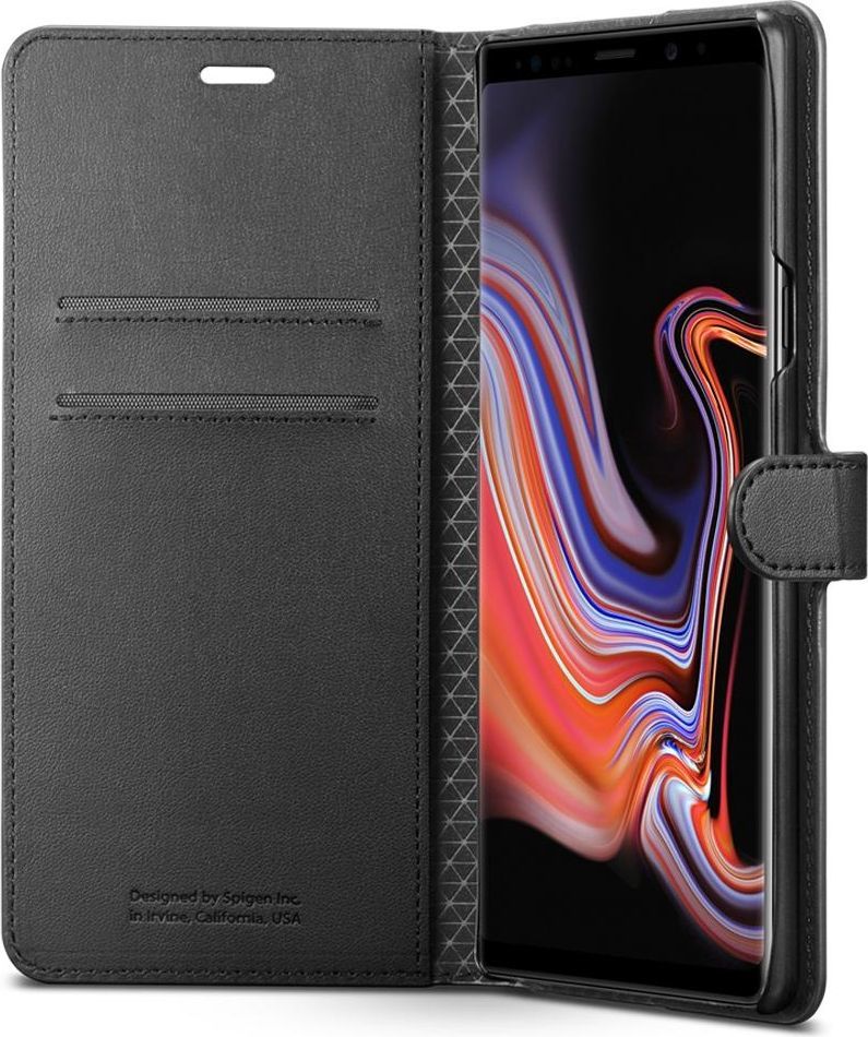 Spigen Etui Wallet S do Samsung Galaxy Note 9 czarne 1