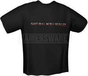 GamersWear NATURAL SKILLER T-Shirt czarna (S) ( 5121-S ) 1